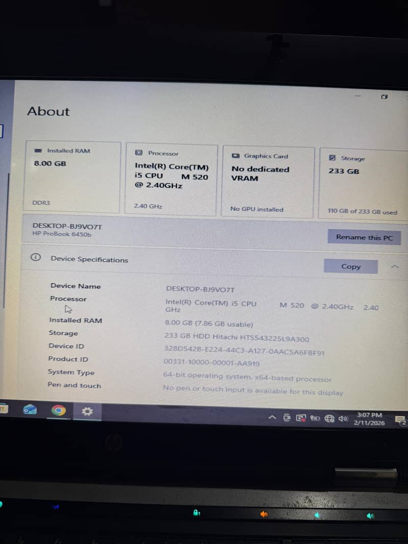 Hp probook 2