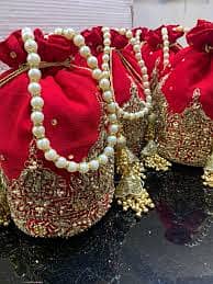Beautiful Handmade Bridal Purse | Stylish Wedding Clutch for Brides