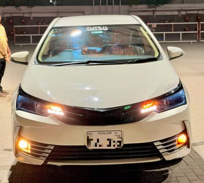 Toyota Corolla XLI 2017 new dashboard new light