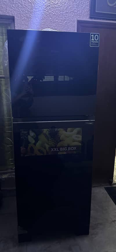 Haier HRF 398TD, Black Colour Refrigerator