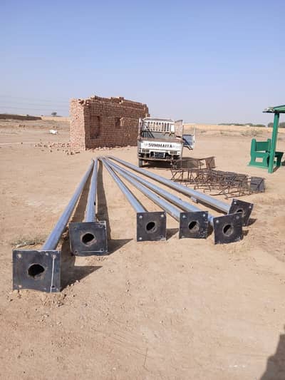 Industrial poles