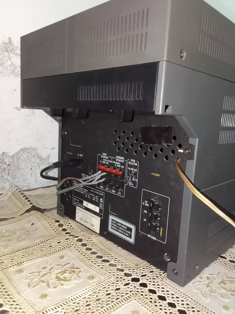 sharp amplifier 3