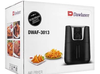 One time used airfryer New with box