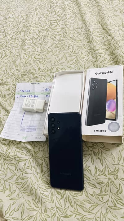 Samsung Mobile A32 6/128 with complete accessories