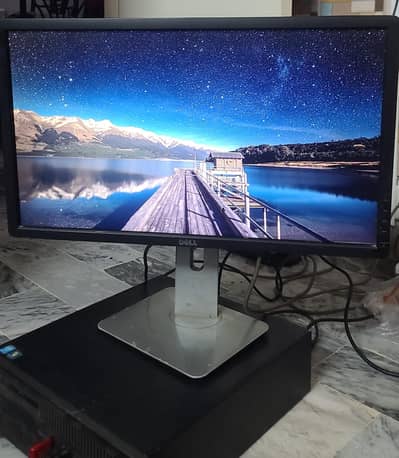 HP EliteDesk i3 4th Gen | 8GB RAM | 256GB SSD + Dell Monitor 26 inch
