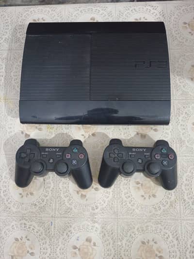 PS3 Super Slim 500GB Original (Non Jailbreak)