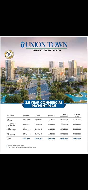 6 Marla Commercial union town pine aviniu road structure road for sale on 2 year instalment plane