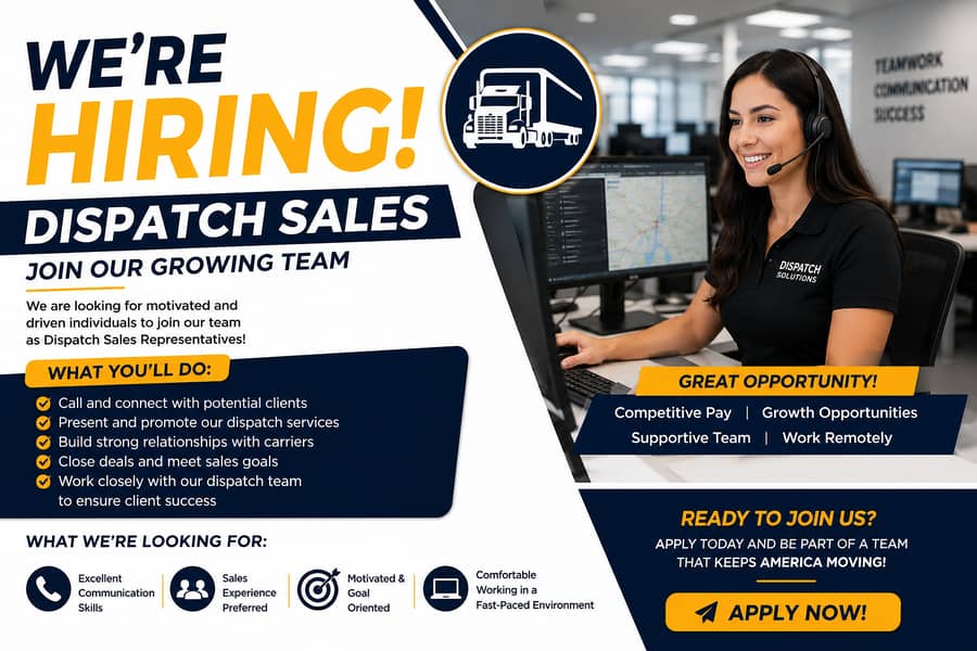 Dispatch Sales Representatives 0