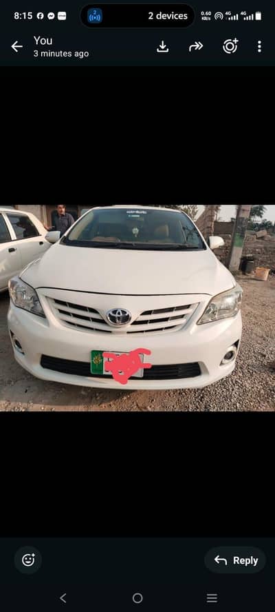 Toyota Corolla XLI 2010
