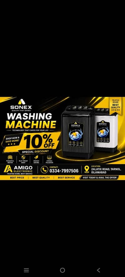 washing machine