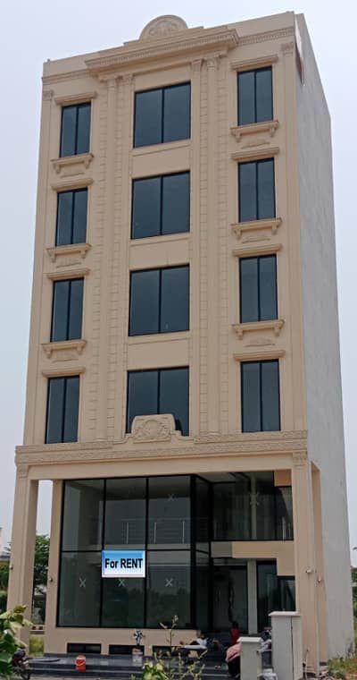 4 Marla Brand New Commercial Building For Rent With Basement & Lift