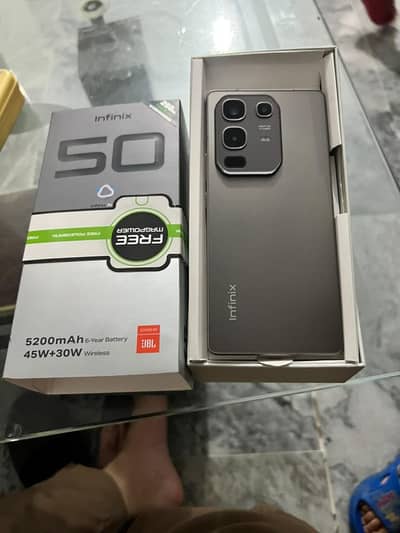 Infinix Note 50 brand new condition full box with wirless 03024577198
