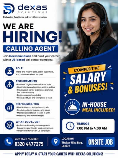 Us night shift outbound call center specialist required