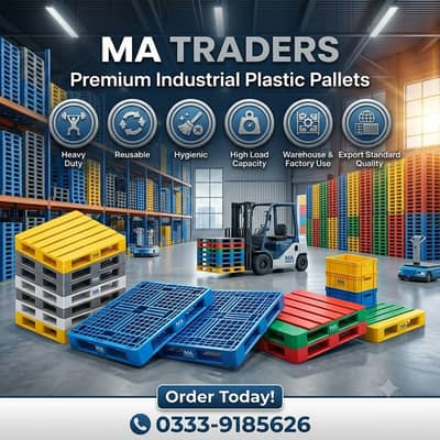 Industrial pallets sale in islamabad/wooden pallets/ plastic pallets