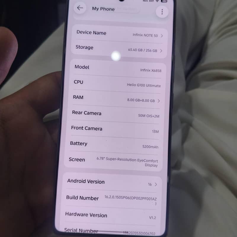 Infinix Note 50 1