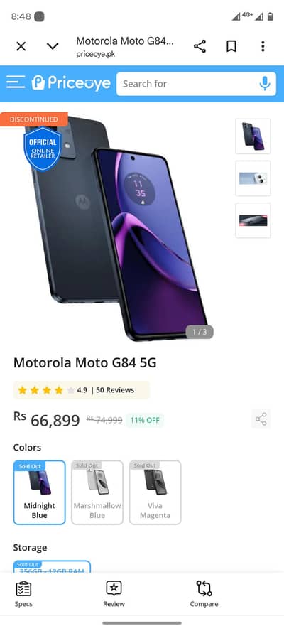 Motorola g84