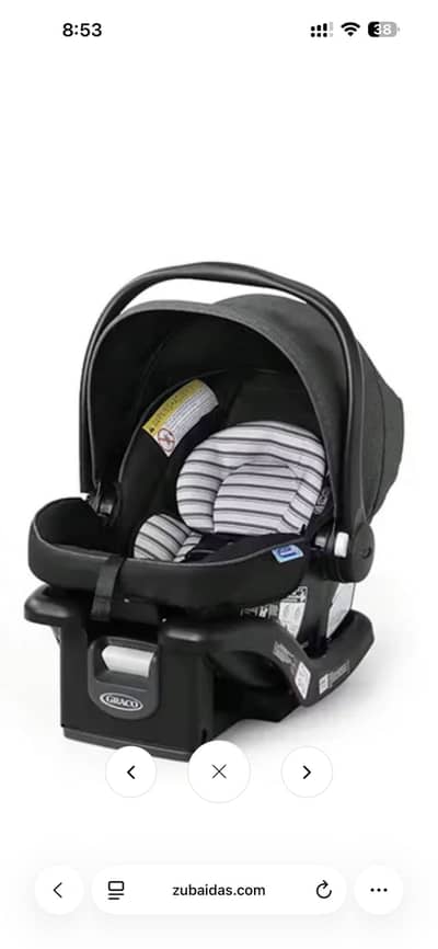 Graco car seat with base