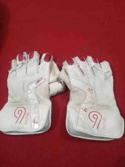 keeper pad and gloves