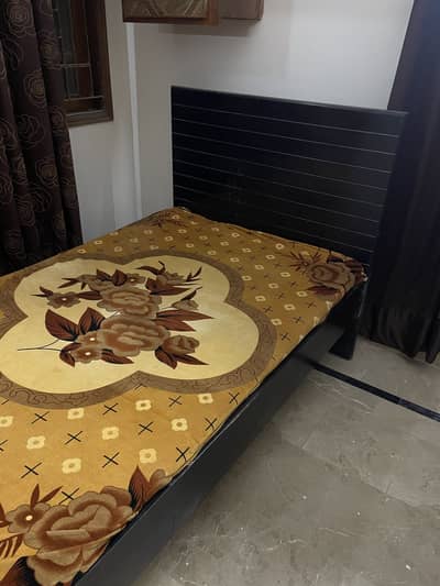Bed with matress