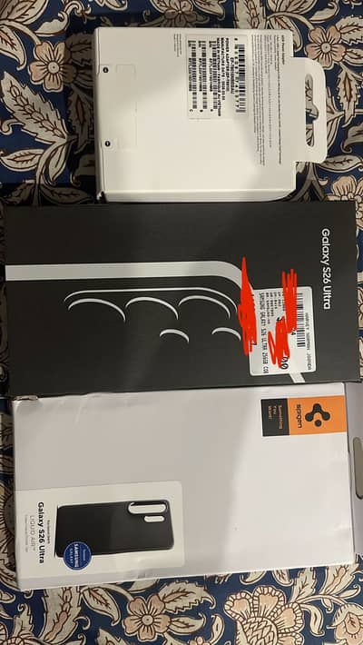Samsung S26 Ultra box packed sealed never opened yet 12/256