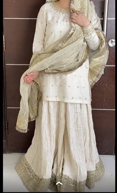 Bridal nikkah dress