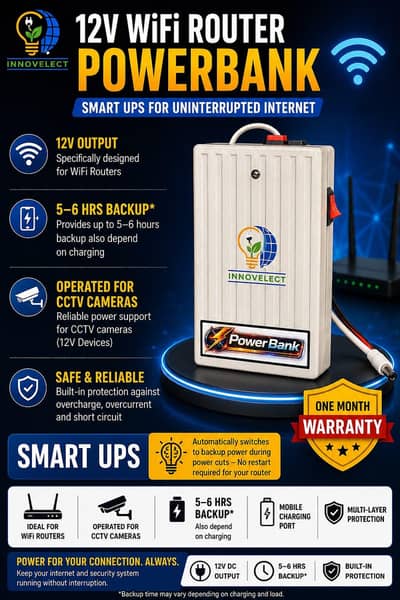 ONTPowerBank #WiFiBackup #StayConnected #LoadSheddingSolution