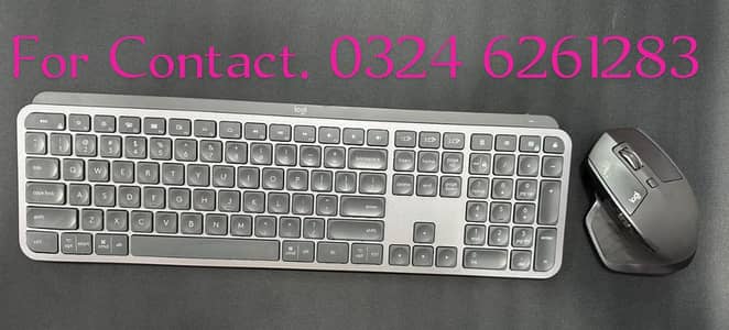 Logitech MX Master keyboard and mouse