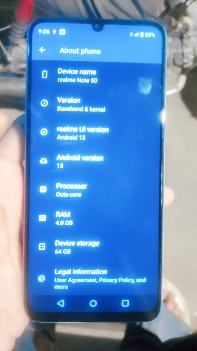 Realme Note 50 0