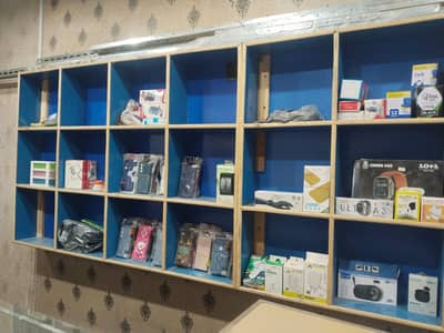 Counter and shelf racks