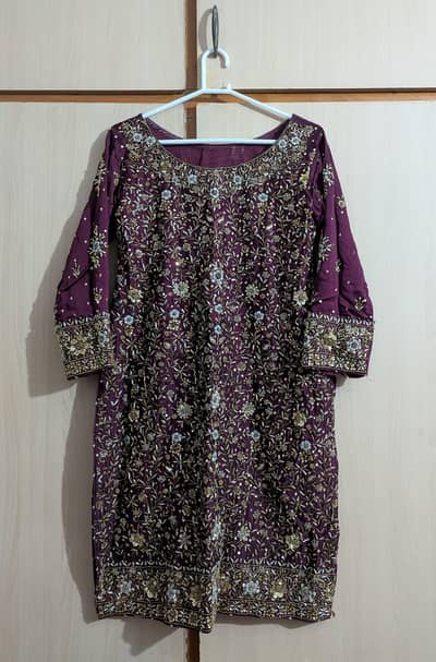 Farshi Bridal Lehanga Complete set - Maroon Color - 10/10 condition!