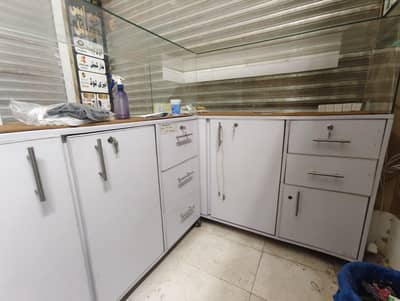 Mobile shop counter