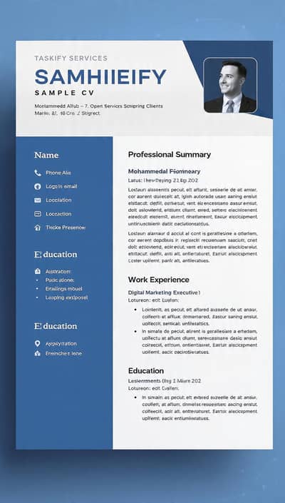 professional resume maker + data entry specialist + transcription work