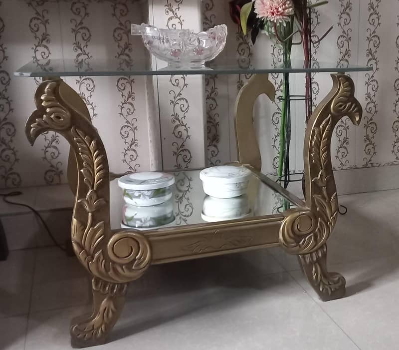 Centre table with two side tables 1