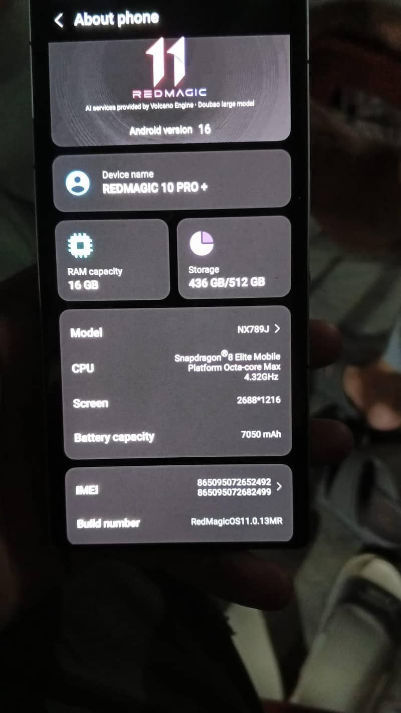 Red Magic 10 pro plus 4