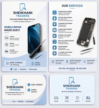 mobile repairing door step to door step