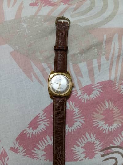 Henri Sandoz & Fils Gold Plated Dial