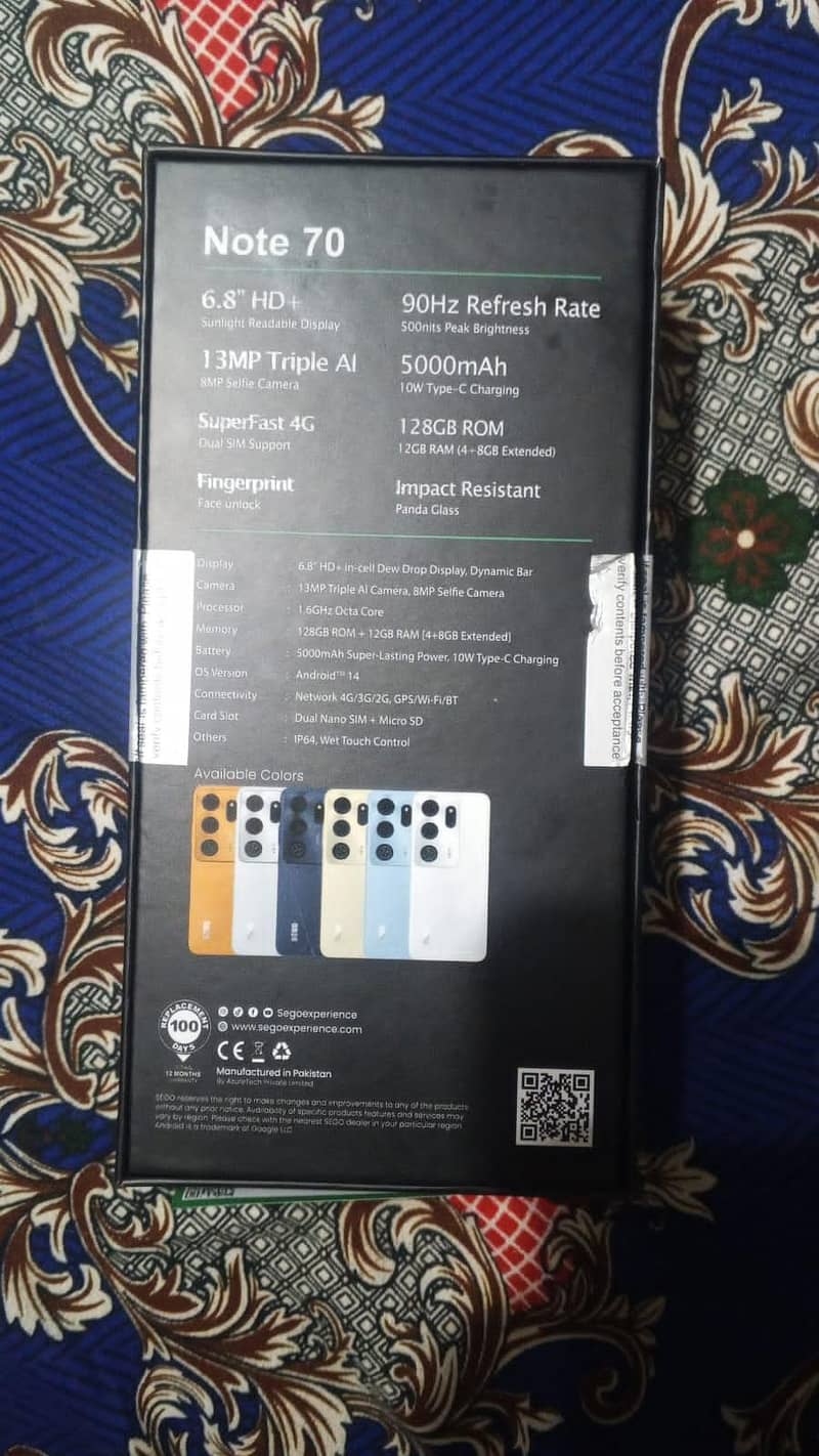 SEGO Note 70 3