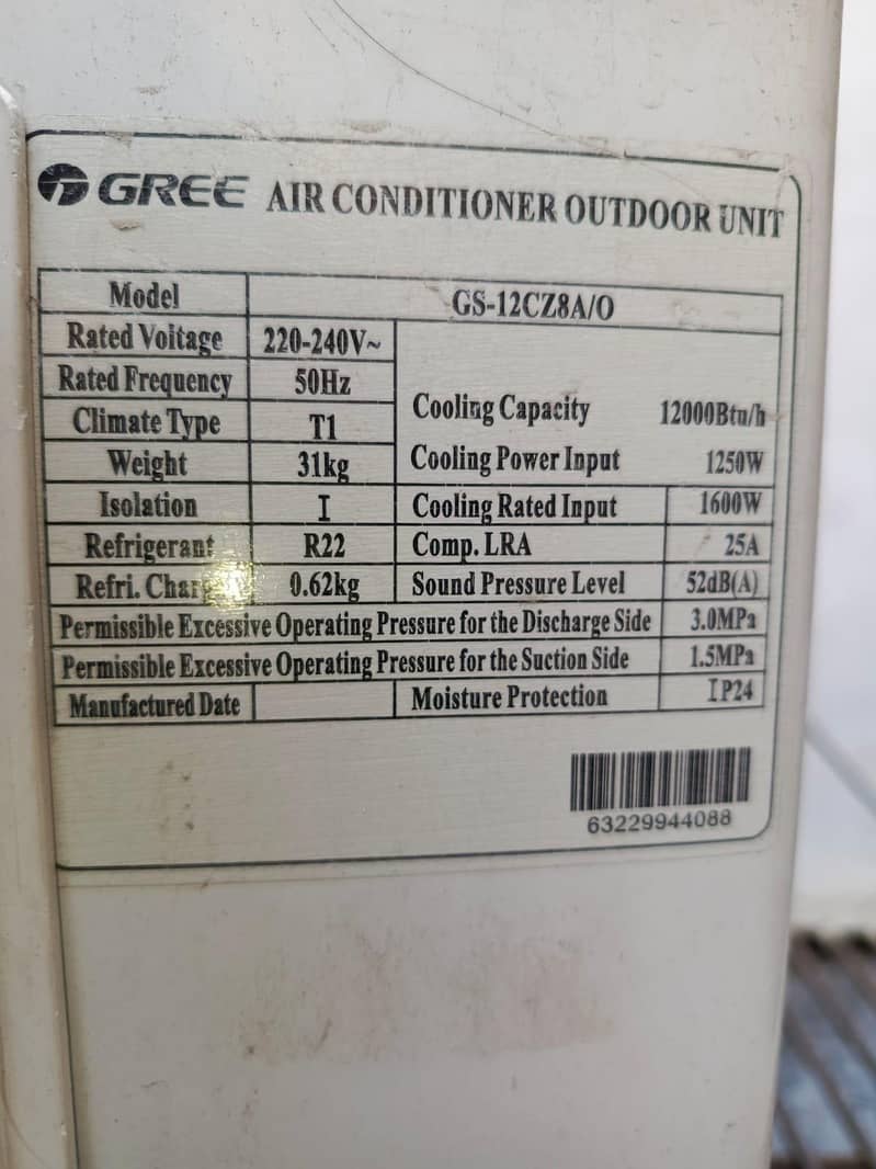 Gree AC split unit 2