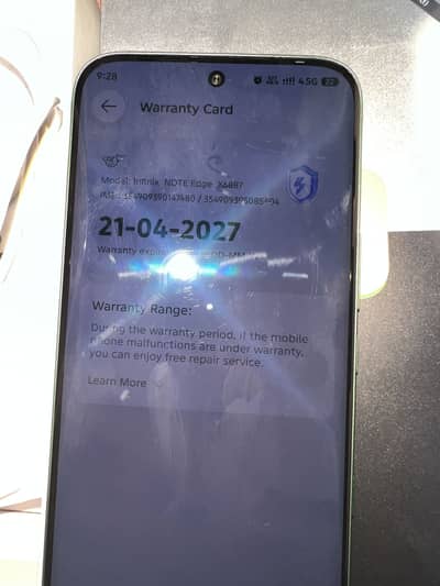 Infinix Note Edge 5g
