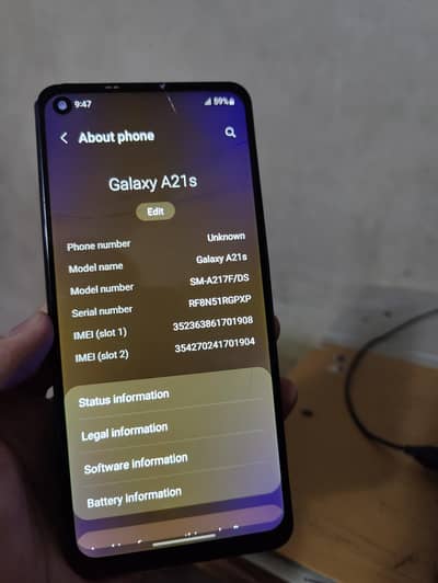 Samsung Mobile A21
