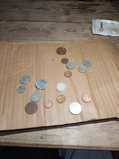 17 coins available all coins are foreign