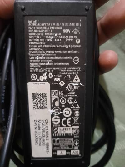 Brand New Dell Charger Full 100% Ok Condition 90W Original