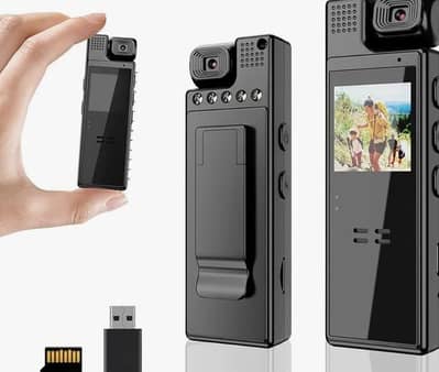 Brand New HD 2K WiFi Body Camera | 1.3" IPS Display