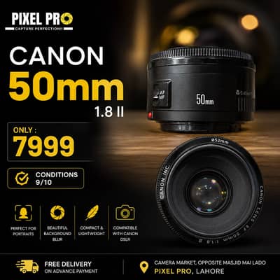 Canon 50mm lens