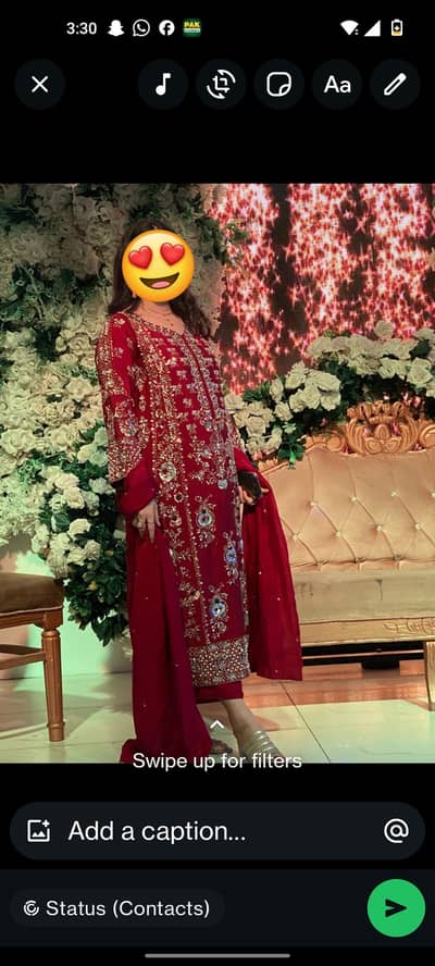 Wedding Dress 1 Time wear