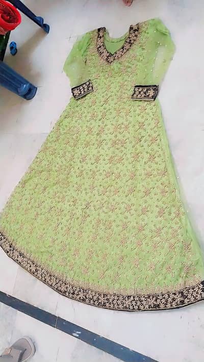 Bridal Maxi For sale|heavy embroidered wedding maxi | walima dress|