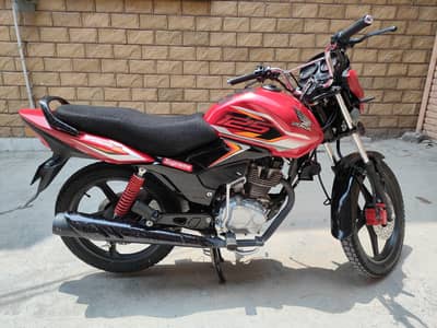 Honda CB 125F ~Red ~ Model 2025