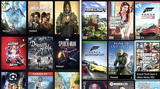 All Xbox/ Playsation Games