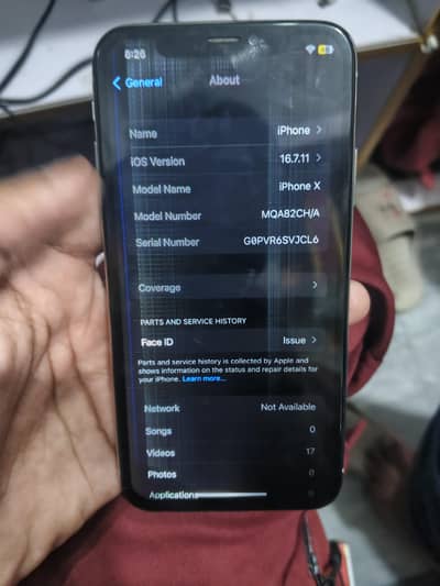 Apple iPhone X 256gb