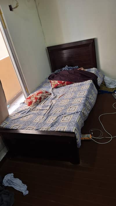 single bed with mattress for sale